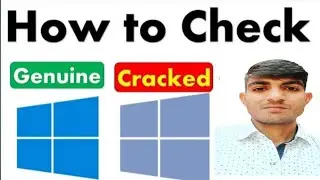 How to Check your Windows Operating System is Genuine or Cracked using cmd | in Hindi