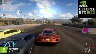 GTX 1650 Forza Horizon 5 Gameplay i5 4570