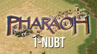 Strategy game Pharaoh on Virtual PC Windows 98.