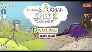 draw a stickman epic 2 speedrun no glitch 1 death