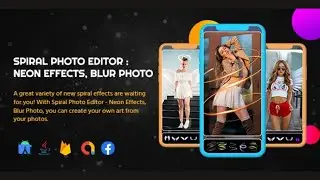 Spiral Photo Editor Android App Source Code || Make Spiral Photo Editor || App Source Code Download