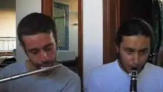 Mario Bros Theme - Flute & Clarinet