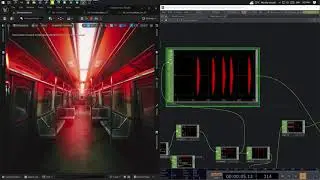 TouchDesigner Audio to OSC to Unreal Engine Lights