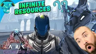 MASSIVE BUG ALERT - ARK Genesis 2 - How to get INFINITE RESOURCES!