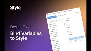 Stylo – Bind Variables to Multiple Styles | Figma Plugin