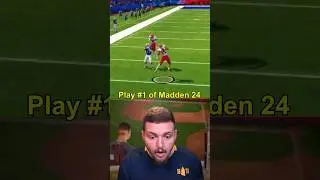 My VERY First Play on Madden…