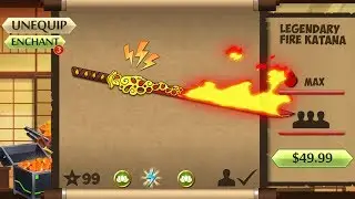 Shadow Fight 2 - Legendary Long Fire Katana | Lets Burn All.....