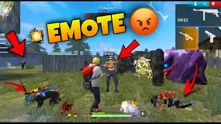 Grandmaster Player Ne Dikhaya Emote 😡 || Emote Revenge 💣 Squad Ko Mar Diya👿