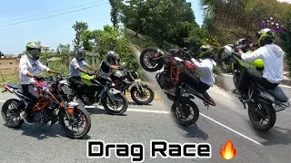 Duke250 vs Ns200 vs Benelli 300 😡 // Drag Race// Mr Yadav
