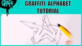 como dibujar la letra W en graffiti