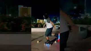 Sepatu Rodaan Malam di Alun- alun #shorts  #sepaturoda #sepaturodaanak #inlineskate #inlinefreestyle