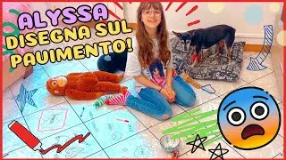 Alyssa disegna sul pavimento! 😱 e ora deve pulire da sola!! Con yeedi vac 2 pro