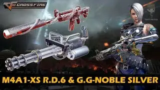 CrossFire China || M4A1-XS Royal Dragon 6 & Gatling Gun-Noble Silver (Showcase)
