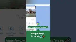 Add Google Maps to your sheets with just a few clicks 🗺️ 