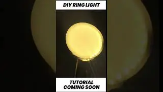 DIY Ring Light at Home | Super Easy to Make