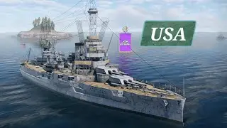 War Thunder Mobile | A magnificent Ship - Playing with the USS Wyoming tier III