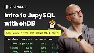 Intro to JupySQL with chDB