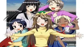 Love Hina: Ai wa Kotoba no Naka ni All Characters [PS1]