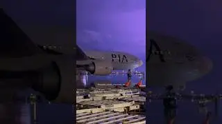 PIA Boeing 777 GE90 ENGINE START At Toronto Pearson 