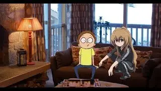 вечерние посиделки (монтаж. детские игры)