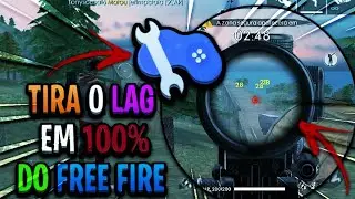 COMO TIRA O LAG DO FREE FIRE EM 100% MÉTODO FUNCIONAL!!!😲
