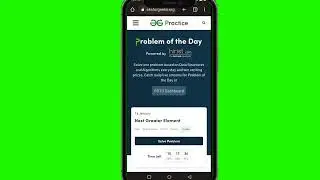 GeeksforGeeks problem of the day 2023
