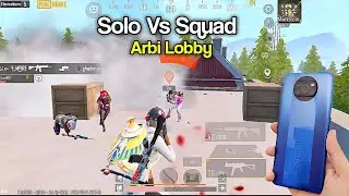 Wow🔥 Best Fight in Arbi Lobby 😱 Solo Vs Squad 😍Pubg Mobile!!