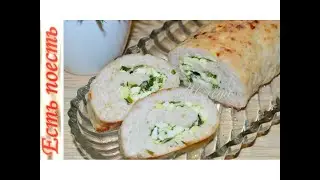 Вместо котлет делаю куриные рулеты с начинкой.