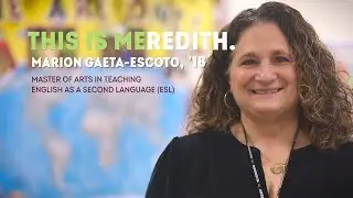 Fulfilling a Lifelong Dream - Marion Gaeta-Escoto