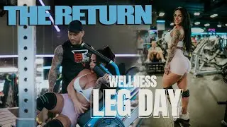 THE RETURN | FULL LEG DAY WORKOUT | IFBB PRO WELLNESS