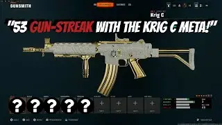 53 Gun-Streak with KRIG C in Black Ops 6