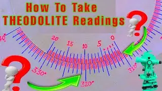 HOW TO CALCULATE VERNIER READINGS OF THEODOLITE AND LEAST COUNT | Civil Engineering Machine
