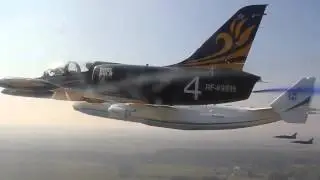 Cовместный пролет Пилотажной группы РУСЬ и Ан 225