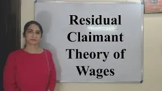 Residual Claimant Theory of Wages