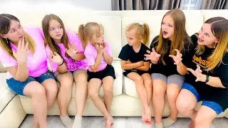 Sweet Family vs. Wild Family! Good Sister vs. Bold Sister! Lera and Margarita
