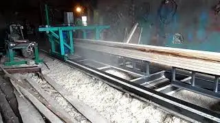 Станок брусующий четырехпильный кареточного типа СБ 40