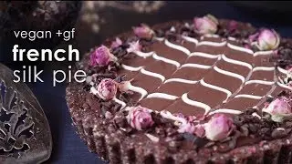 Vegan French Silk Pie (Gluten-Free)