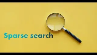 Sparse Search