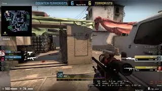 OKO CSGO Mirage Clutch rounds 090522