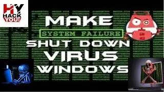 How to Make a Shutdown Virus 2017//Hindi
