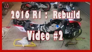 Yamaha R1 Motorcycle Engine Rebuild: Video #2