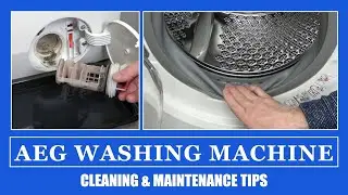 Smelly AEG Washing Machine Cleaning & Maintenance Tips