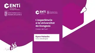 L'alumne Rayan Palazón explica el seu intercanvi a Corea del Sud ( Dongseo University)