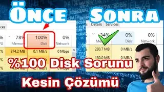Disk Kullanımı %100 Sorunu Kesin Çözümü