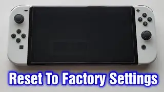 Nintendo Switch OLED – Reset To Factory Settings (Initialize)