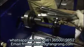 Thin tube thread rolling machine / metal thread rolling machine