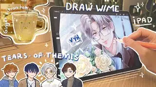 [draw🎨 + cafe☕️ w/me🐰] Vyn Richter✨ . Tears of Themis! . 🍊ginger citron tea :D . procreate on iPad