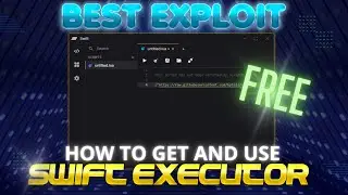How to get & use Swift executor tutorial (byfron bypass) Best exploit