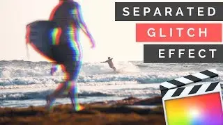 How To Create Separated Glitch Effect In Final Cut Pro 10.4 (2018)