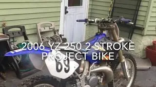 Yz 250 project bike
